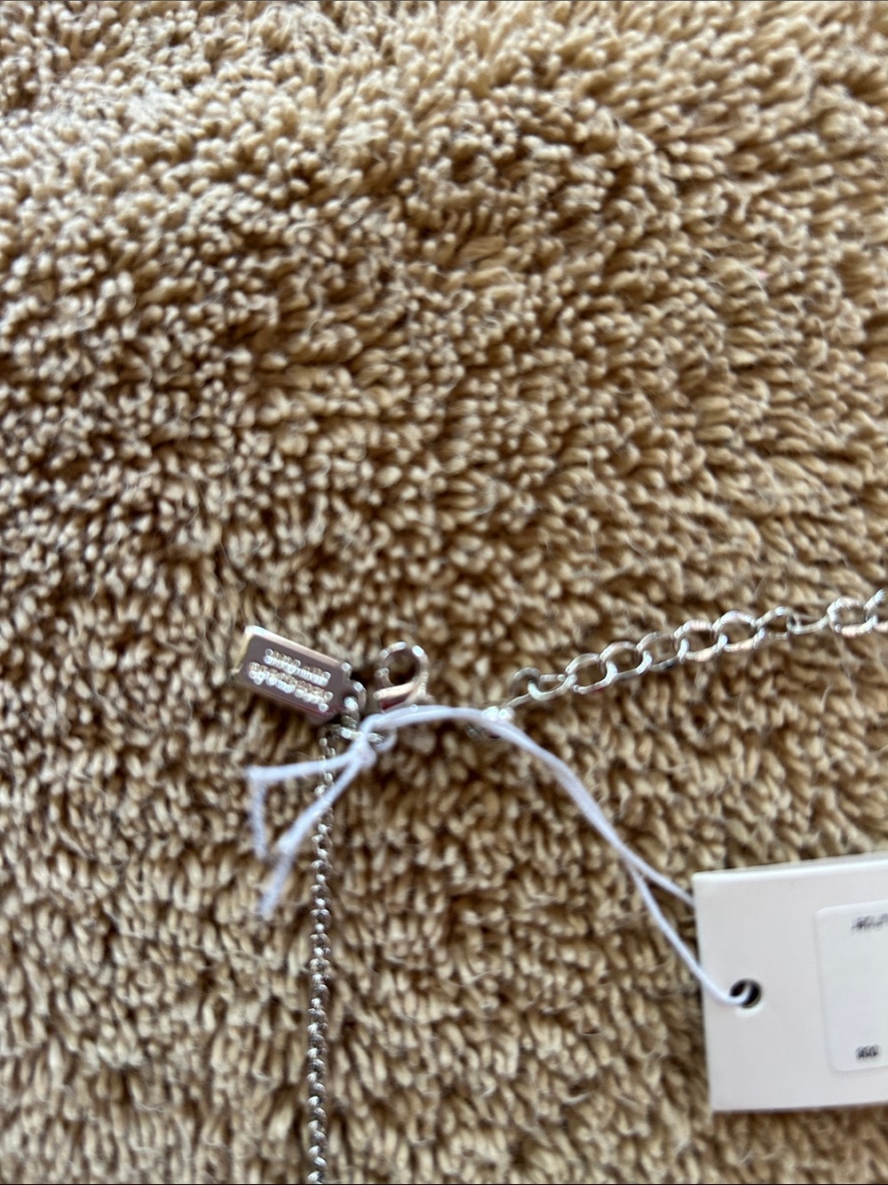 kate spade Silver-tone Necklace with Black & Clear Crystal Flowers - Picture 4 of 6
